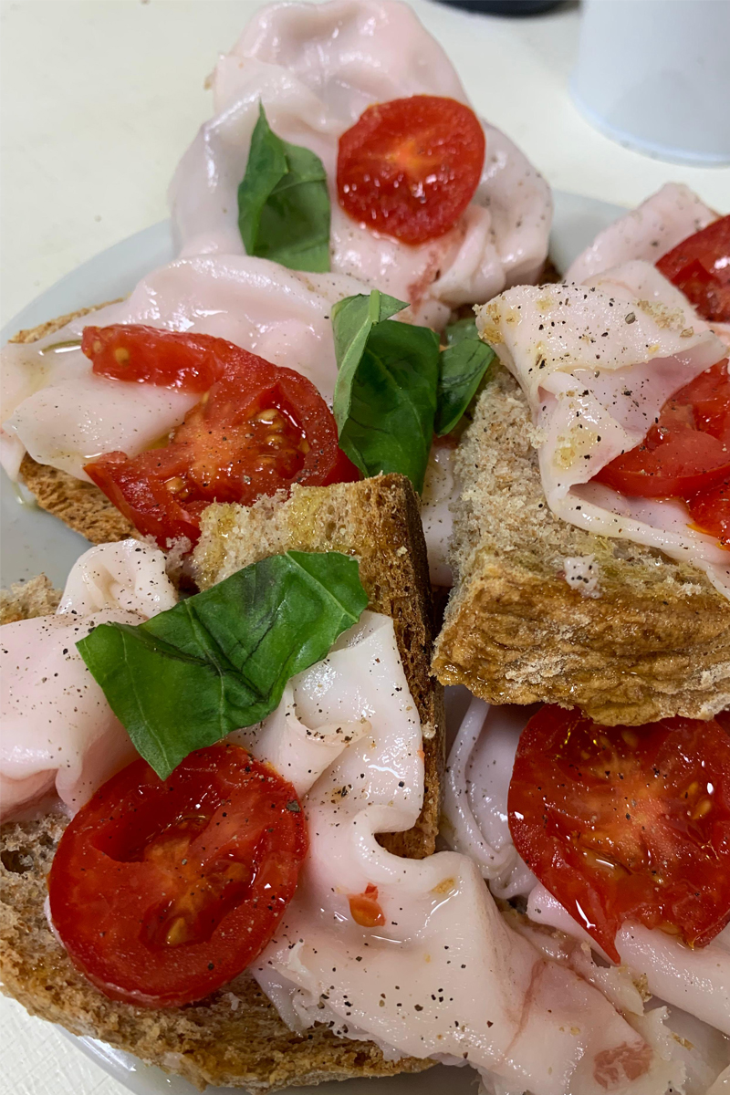 bruschette-toscane Catering estivo Micheli firenze